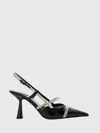 Jimmy Choo Leather Camila Pumps Glossy Finish In Black