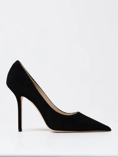 Jimmy Choo Womens Black Romy 100 Suede Courts 4.5