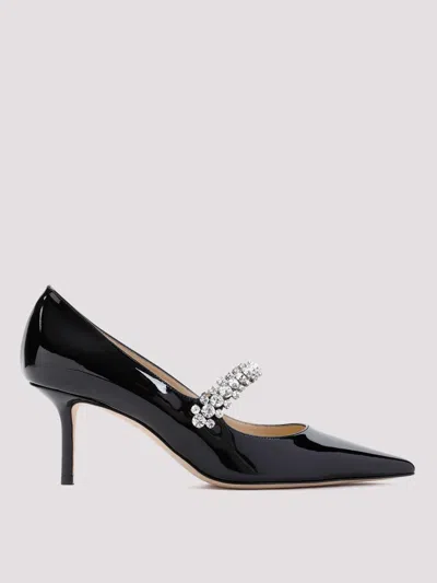 JIMMY CHOO HIGH HEEL SHOES JIMMY CHOO WOMAN COLOR BLACK,F78945002