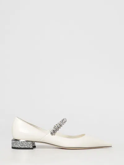 Jimmy Choo Shoes  Woman Color Milk In White