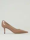 Jimmy Choo Shoes  Woman Color Pink In Brown