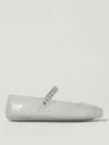 Jimmy Choo The Jelly Crystal-embellished Ballet Flats