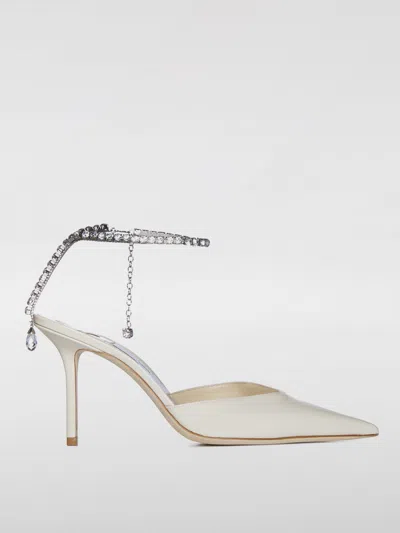 Jimmy Choo Shoes  Woman Color White
