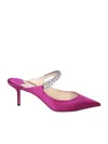 Jimmy Choo Bing 65 Slip-on Mules In Pink