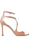 Jimmy Choo Azia 95mm Sandals In Pink