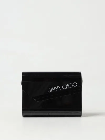 Jimmy Choo Shoulder Bag  Woman In Black