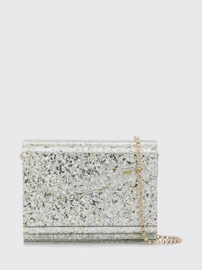 Jimmy Choo Shoulder Bag Woman  In Metallic