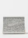 Jimmy Choo Shoulder Bag  Woman Color Champagne In Silver