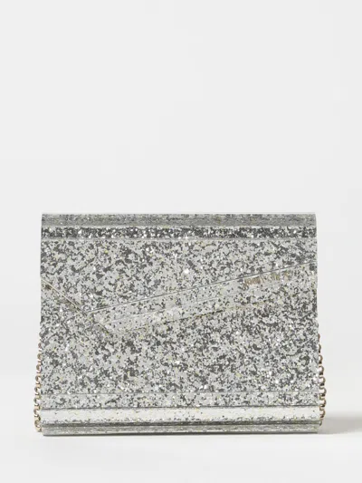 Jimmy Choo Shoulder Bag  Woman Color Champagne In Silver