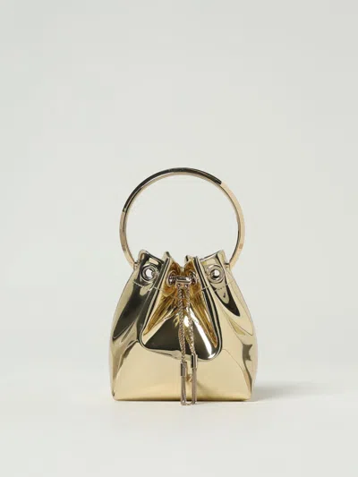 JIMMY CHOO HANDBAG JIMMY CHOO WOMAN COLOR GOLD,H16888047