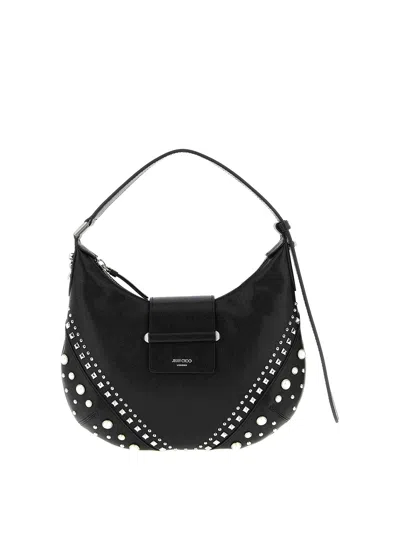 Jimmy Choo Shoulder Bag In White