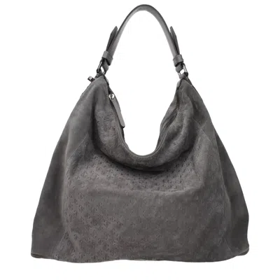 Jimmy Choo Shoulder Bags Anna Female Chamois Grey/storm Grey In Gray