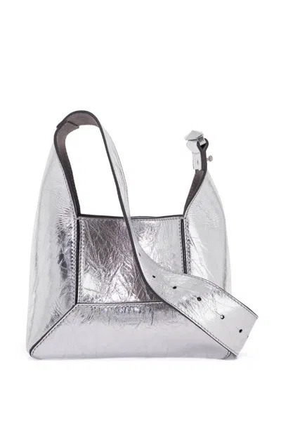 Jimmy Choo Uede\n\ndiamond Suede Hobo In Silver