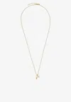 Jimmy Choo Signature Jc Chain Necklace