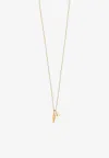 Jimmy Choo Signature Jc Chain Necklace In Gold