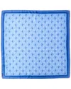 Jimmy Choo Silk Scarf In Blue