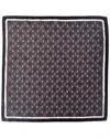 Jimmy Choo Silk Scarf In Grey