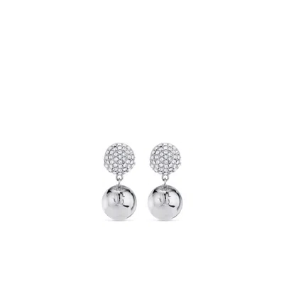 JIMMY CHOO SILVER EARRINGS