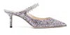 Jimmy Choo Bing 100 Glitter Pump