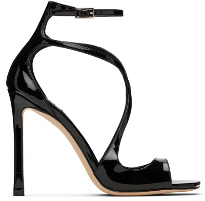 Jimmy Choo Silver Heloise 120 Heeled Sandals