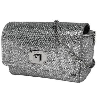 Pre-owned Jimmy Choo Silver Leather Pouch Shoulder Bag ()