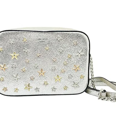 Pre-owned Jimmy Choo Silver Leather Shoulder Bag ()