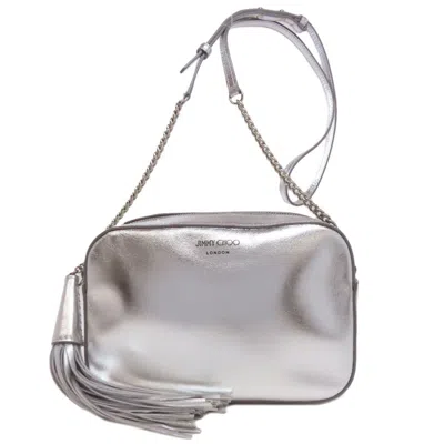 Pre-owned Jimmy Choo Silver Leather Shoulder Bag ()