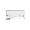 Jimmy Choo Emmie Leather Minibag In Silver