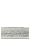 Jimmy Choo Adjustable Shoulder Strap Shoulder Bag In Silver