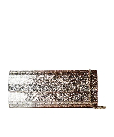 Jimmy Choo Simple Clutch Bag In Gray