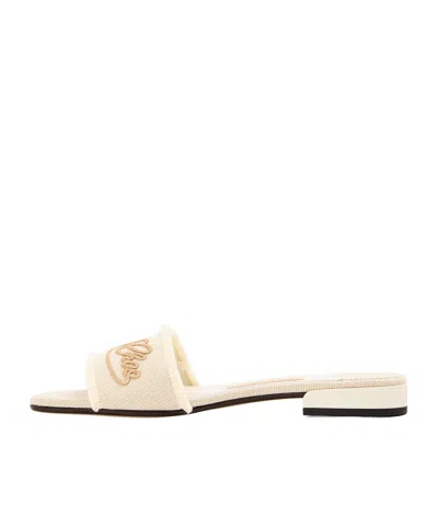 Jimmy Choo Simple Flat Sandals In Neutral