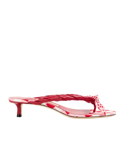 Jimmy Choo Simple Flip-flops In Red
