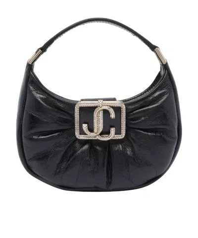 Jimmy Choo Single Handle Shoulder Bag In Black