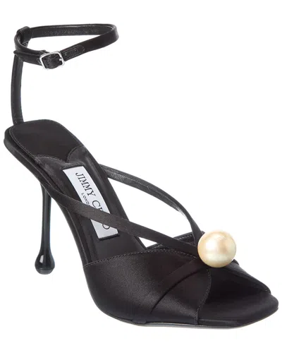 JIMMY CHOO JIMMY CHOO SIVA 95 SATIN SANDAL