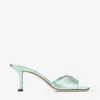 Jimmy Choo Skye 70 In Aqua Green
