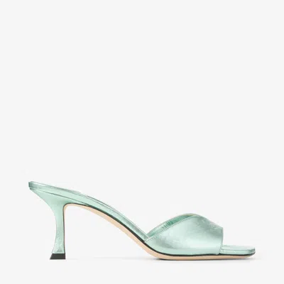 Jimmy Choo Skye 70 In Aqua Green
