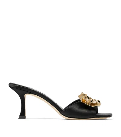 Jimmy Choo Skye 70 Heeled Mules In Animal Print