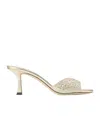 Jimmy Choo Skye 70 High-heeled Sandals In Golden