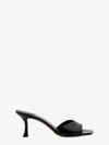 Jimmy Choo Women Skye 70 Leather Heel Sandals In Black