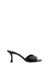 Jimmy Choo Women Skye 70 Leather Heel Sandals In Black