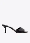 Jimmy Choo Skye 70 Leather Mules In Black
