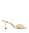 Jimmy Choo Skye High Heel Sandals In Gold
