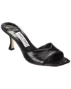 Jimmy Choo Leather Sandals In Black