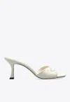 Jimmy Choo Skye 70 Sangallo Embroidered Sandals In White
