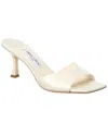 Jimmy Choo Skye 70 Satin Sandal In White