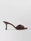 Jimmy Choo 70mm Skye Suede Heeled Sandals In Brown