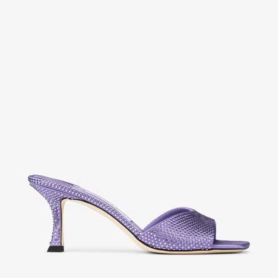 Jimmy Choo Skye 70 In Tanzanite/tanzanite