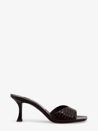 Jimmy Choo Skye Printed Leather Sandals