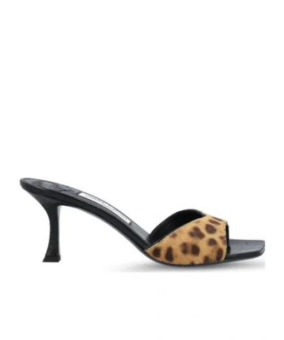 JIMMY CHOO JIMMY CHOO SKYE SQUARE TOE HEELED SANDALS