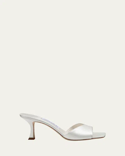 JIMMY CHOO SKYE STILETTO SLIDE SANDALS